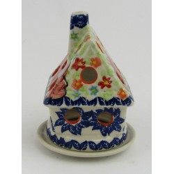 Domek ceramiczny - lampion