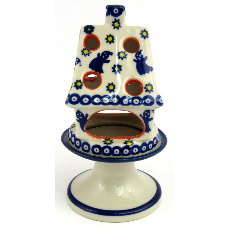 Domek ceramiczny - lampion
